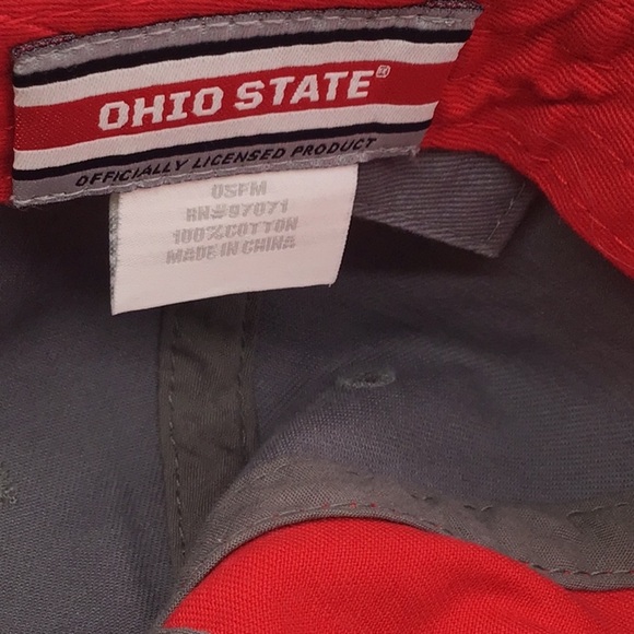 🌼3/$13🌼BUNDLE DEAL! Unisex OSU Buckeyes Red/Gray Cap - Picture 6 of 6